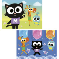 EDUCA Puzzle Milo 2x20 dílků