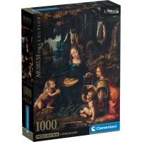 CLEMENTONI Puzzle Museum Collection: Madona ve skalách 1000 dílků