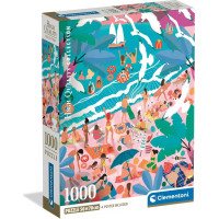 CLEMENTONI Puzzle Neděle na pláži 1000 dílků
