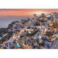 CLEMENTONI Puzzle Odstíny Santorini 1000 dílků