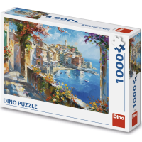 DINO Puzzle Středomořské městečko 1000 dílků