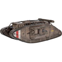 METAL EARTH 3D puzzle Britský tank Mark IV
