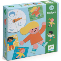 DJECO Hra na rozpoznávání částí těla Bodyco