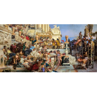 CASTORLAND Puzzle Art Collection: Neronovy pochodně 4000 dílků