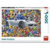 DINO Puzzle Erikovy hračky 500 dílků