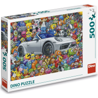 DINO Puzzle Erikovy hračky 500 dílků