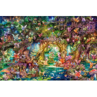 RAVENSBURGER Puzzle Fantasy svět 4000 dílků