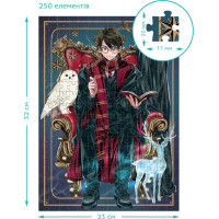 DODO Puzzle Harry Potter: Draco, Harry a Snape 150, 250 a 350 dílků