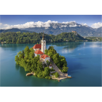 DINO Puzzle Jezero Bled 500 dílků