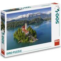 DINO Puzzle Jezero Bled 500 dílků
