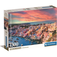 CLEMENTONI Puzzle Procida, Itálie 1500 dílků