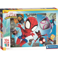 CLEMENTONI Puzzle Spidey a jeho přátelé: Ve vzduchu MAXI 104 dílků