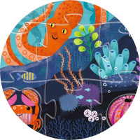 DJECO Puzzle Tactilo sea 24+8 dílků