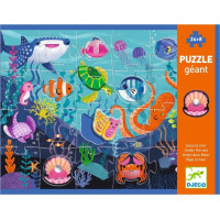 DJECO Puzzle Tactilo sea 24+8 dílků