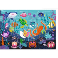 DJECO Puzzle Tactilo sea 24+8 dílků