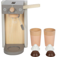 small foot Dřevěný kávovar s příslušenstvím Tasty šedý