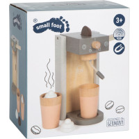small foot Dřevěný kávovar s příslušenstvím Tasty šedý