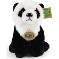 Rappa Plyšová panda sedící 23 cm SOFT COLLECTION, ECO-FRIENDLY