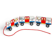 Bigjigs Toys Tahací hračka Londýnské metro