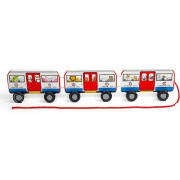 Bigjigs Toys Tahací hračka Londýnské metro