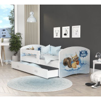 Dětská postel LUCY se šuplíkem - 180x80 cm - DOBA LEDOVÁ