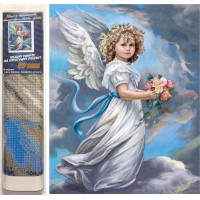 Norimpex Diamantové malování Cherubín 30x40cm