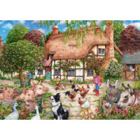 RAVENSBURGER Puzzle Domeček na venkově 1000 dílků
