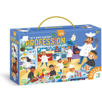 DODO Puzzle Povolání: Kuchař 150 dílků