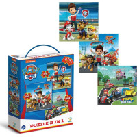 DODO Puzzle Tlapková patrola: Připravení do akce 3v1 (25,36,54 dílků)