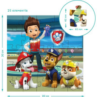 DODO Puzzle Tlapková patrola: Připravení do akce 3v1 (25,36,54 dílků)