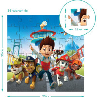 DODO Puzzle Tlapková patrola: Připravení do akce 3v1 (25,36,54 dílků)