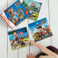 DODO Puzzle Tlapková patrola: Připravení do akce 3v1 (25,36,54 dílků)