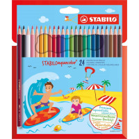 STABILO Sada pastelek Aquacolor 24ks