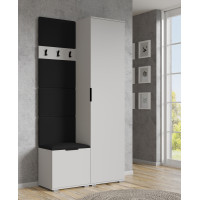 Čalouněný panel CLIF - 50 cm - černý