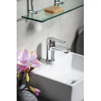 Bruckner BARON ECO 6 l/min, stojánková umyvadlová baterie, chrom 612.002.12