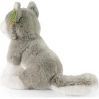 Rappa Plyšový pes husky sedící 23 cm SOFT COLLECTION, ECO-FRIENDLY