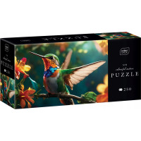 INTERDRUK Puzzle Colorful Nature: Kolibřík 250 dílků