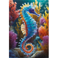 INTERDRUK Puzzle Colorful Nature: Mořský koník 250 dílků
