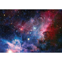 INTERDRUK Puzzle Galaxy: Infračervený pohled na mlhovinu Carina 500 dílků