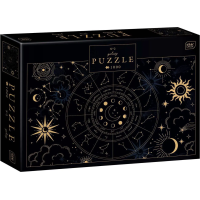 INTERDRUK Puzzle Galaxy: Zvěrokruh 1000 dílků
