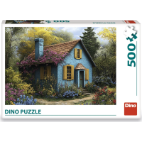 DINO Puzzle Modrý domeček 500 dílků