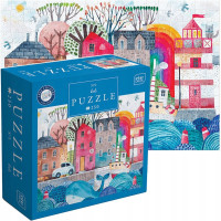 INTERDRUK Puzzle se samolepkami Přístav 250 dílků