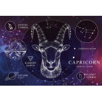 INTERDRUK Puzzle Zvěrokruh: Kozoroh 250 dílků