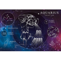 INTERDRUK Puzzle Zvěrokruh: Vodnář 250 dílků