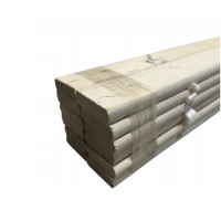 Dětská postel z masivu borovice FRANK - 200x90 cm - šedá