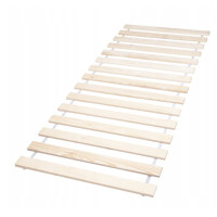 Dětská postel z masivu borovice FRANK - 200x90 cm - šedá