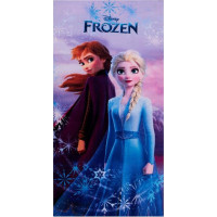 Bavlněná osuška FROZEN - Anna a Elsa - 70x140 cm