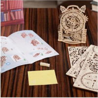 UGEARS 3D puzzle Dekorační budík 43 dílků
