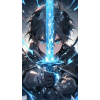 NORIMPEX Diamantové malování Kirito 30x40cm