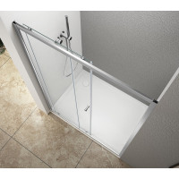 Aqualine UGGA posuvné sprchové dveře 1100mm, čiré sklo ATS110